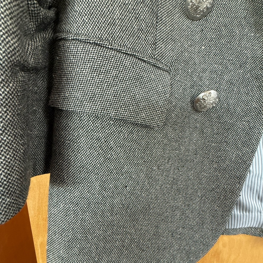 NWT Veronica Beard Beacon Gray Mélange Dickey Jacket Size 6 - Picture 9 of 12
